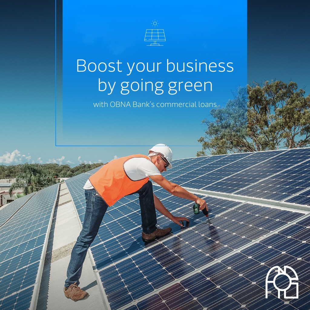 Project Highlight_OBNA Bank_Solar panels